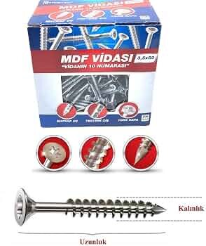 MDF VİDASI 4,0x50