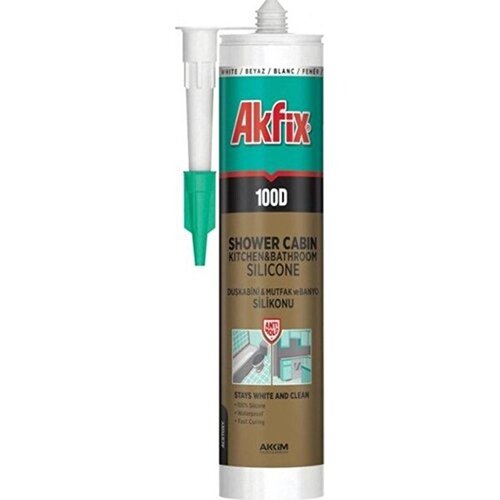 AKFİX DUŞAKABİN SİLİKONU