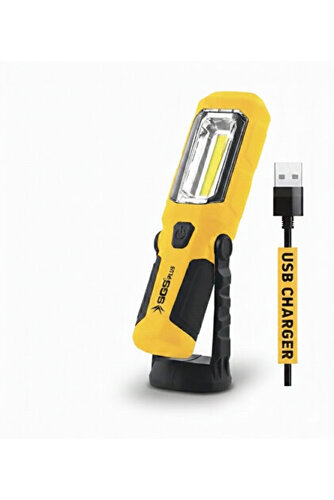 ŞARJLI LED FENER 350 LÜMEN 3,7V/1200 mAh SGS (5054)