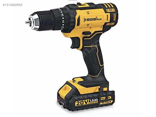AKÜLÜ VİDALAMA SETİ DARBELİ 20 VOLDT 2*1,5Ah SGS (5248)