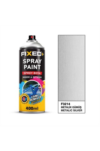FIXED SPREY 400 ML METALİK GÜMÜŞ