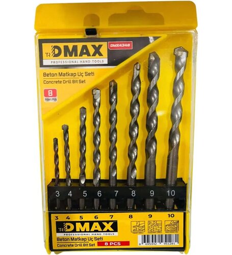 BETON ELMAS UÇ SETİ 8 PCS DMAX (4348)