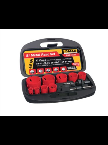 Bİ METAL PANÇ SETİ 9PCS DMAX (4502)