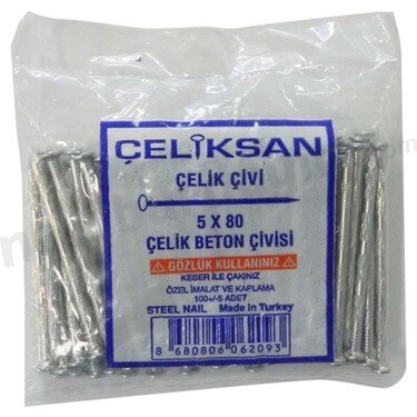 ÇELİK ÇİVİ 5X80