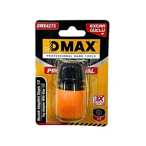 DMAX HORTUM ADAPTÖR STOPLU 1/2 (4275)